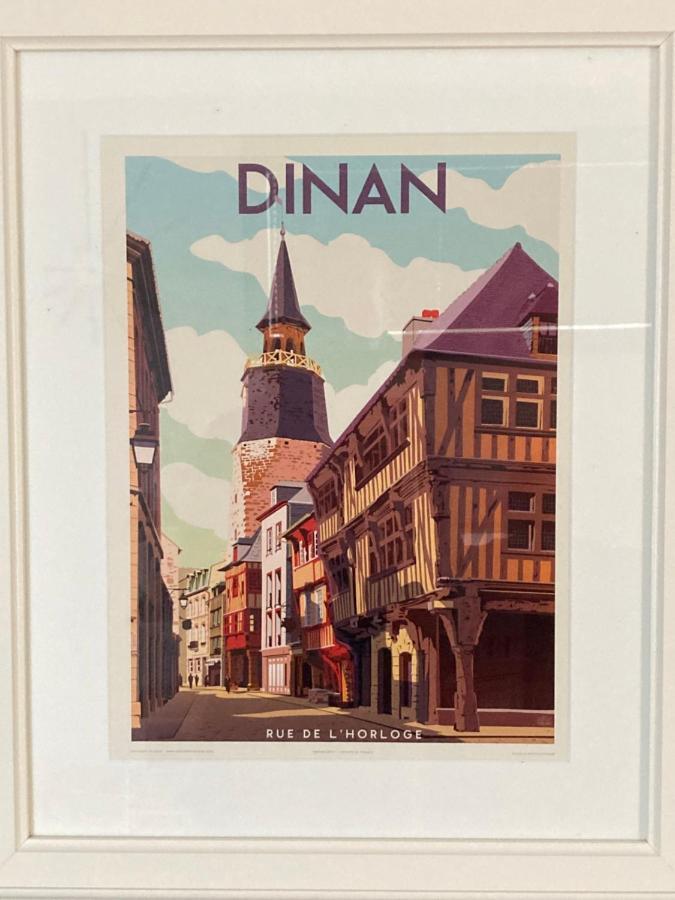 L'Aparthé - Appart cosy avec vue sur la place du marché Dinan Extérieur photo